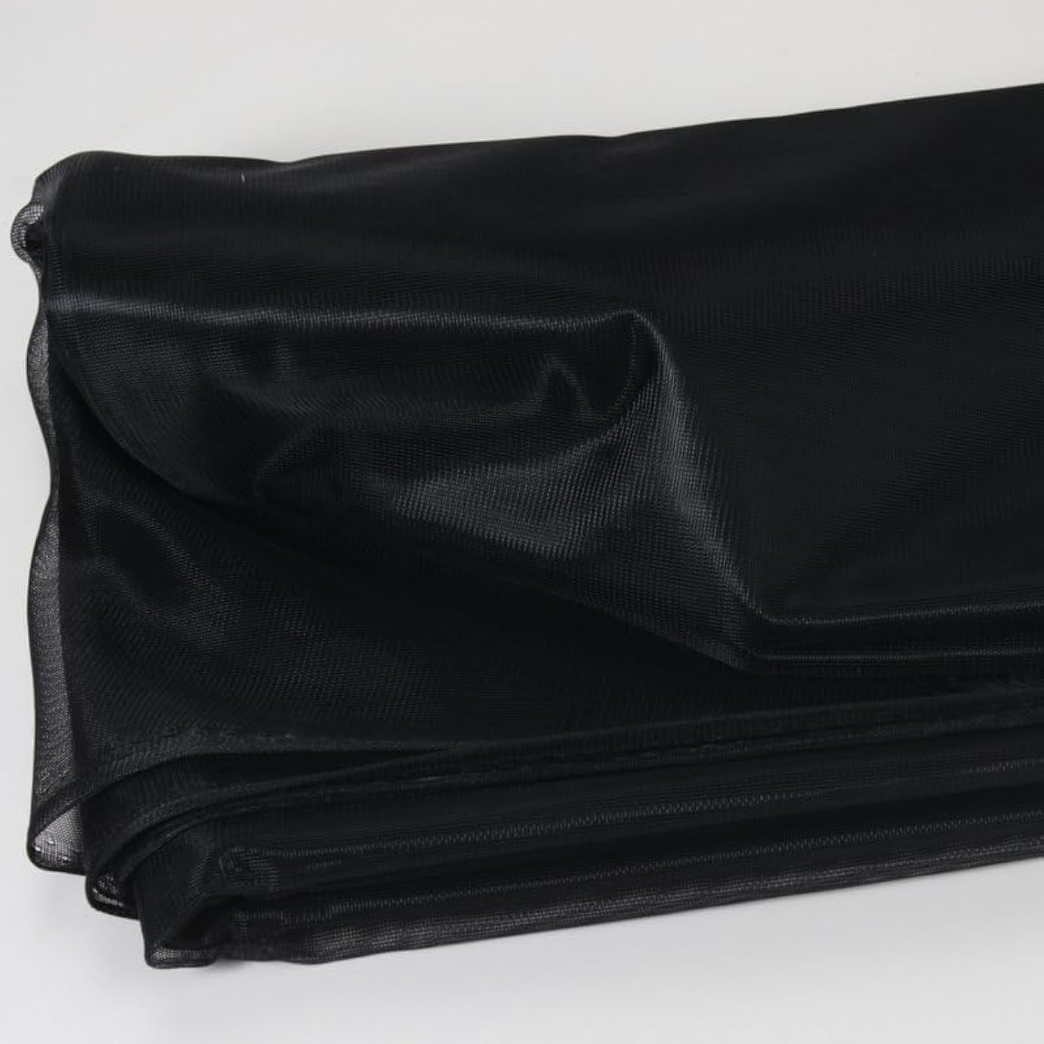 Power Corset Mesh Fabric, Non Stretch Mesh Net for Transparent Corset Base, Couture Dress, Wedding, Prom Gown,Pre-Cut 5 Yards Long 60" Wide (Black, 5 Yard pre Cut)