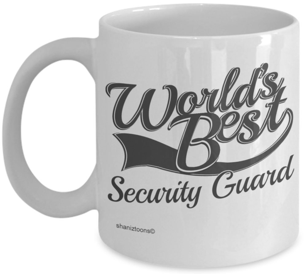 Security Guard World's Best Novelty Gift Mug