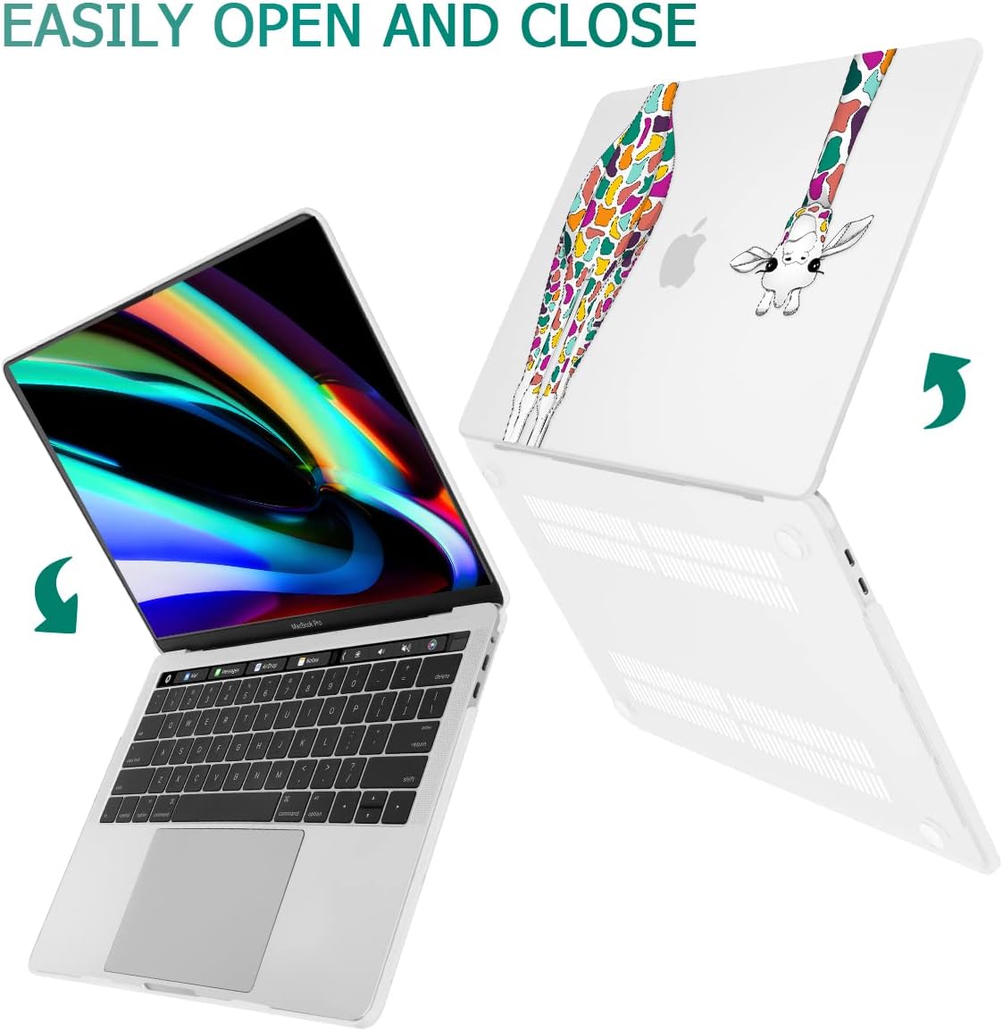 Black Friday - 40% OFF May Chen for MacBook Air 13 Inch Case 2018 2019 2020 Release A1932 A2179 A2337 M1,Hard Shell Case Colorful Giraffe Pattern Compatible for MacBook Air 13 Inch & Retina Display Fits Touch ID,Z480 Buy 1 get 1 🔥 May Chen for MacBook Air 13 Inch Case 2018 2019 2020 Release A1932 A2179 A2337 M1,Hard Shell Case Colorful Giraffe Pattern Compatible for MacBook Air 13 Inch & Retina Display Fits Touch ID,Z480