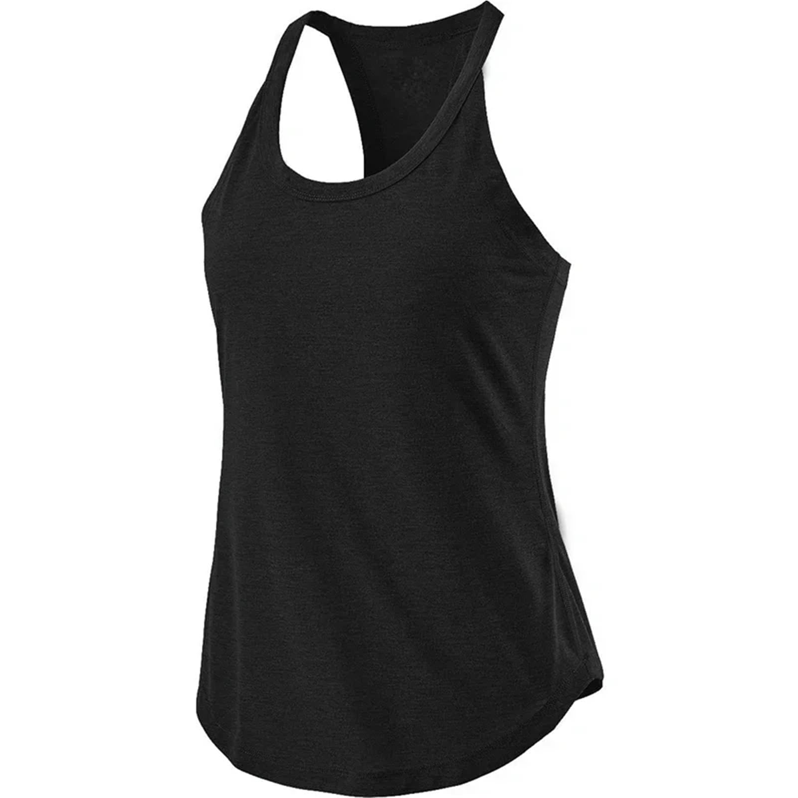 Camiseta Sin Mangas For Mujer, con Espalda Cruzada, For Yoga, Secado Rápido, Entrenamientos Deportivos para Mujer