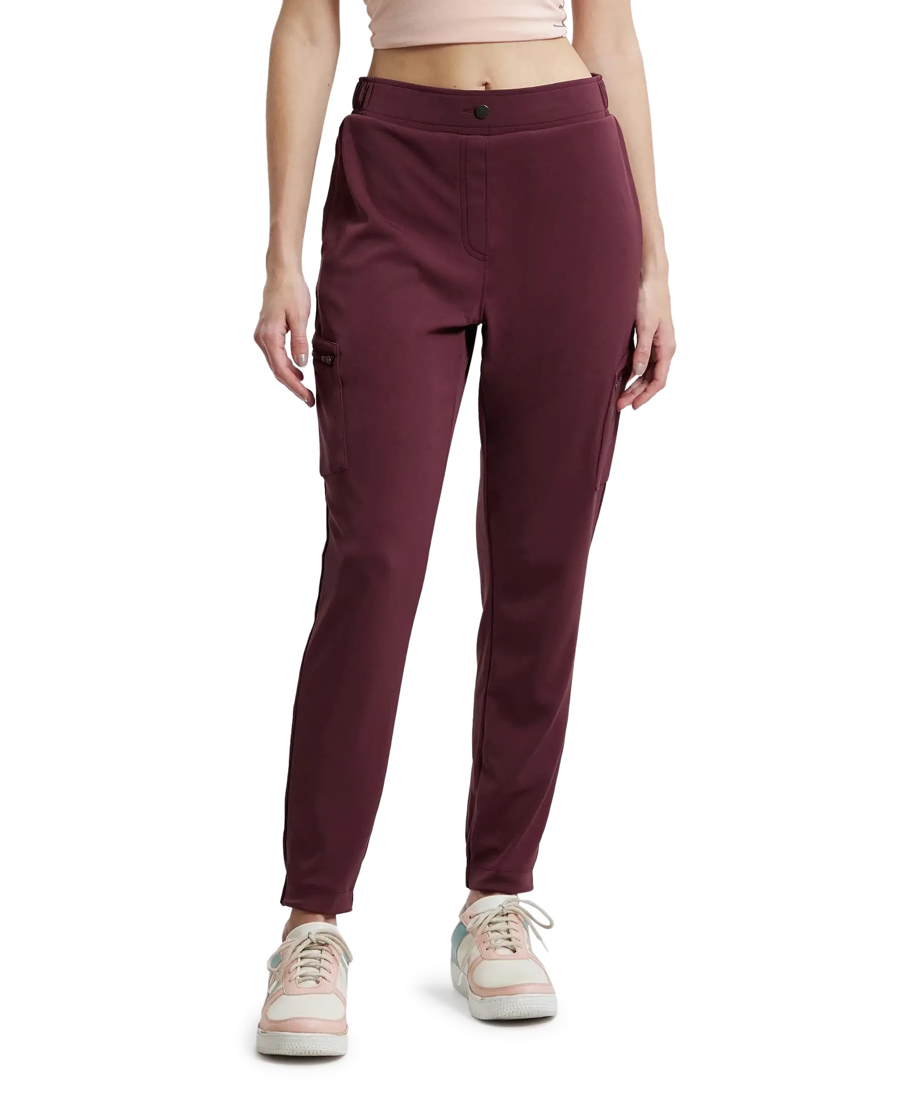 jockey IW26 Women's Microfiber Side Pockets Regular Fit Travel Pant with Stay Fresh Technology-picture-22