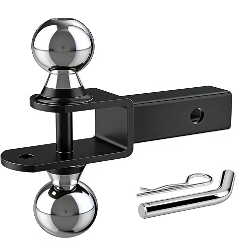 Upgraded 4-in-1 ATV/UTV Trailer Hitch with 2-Inch Receiver Tube, Multi-Purpose