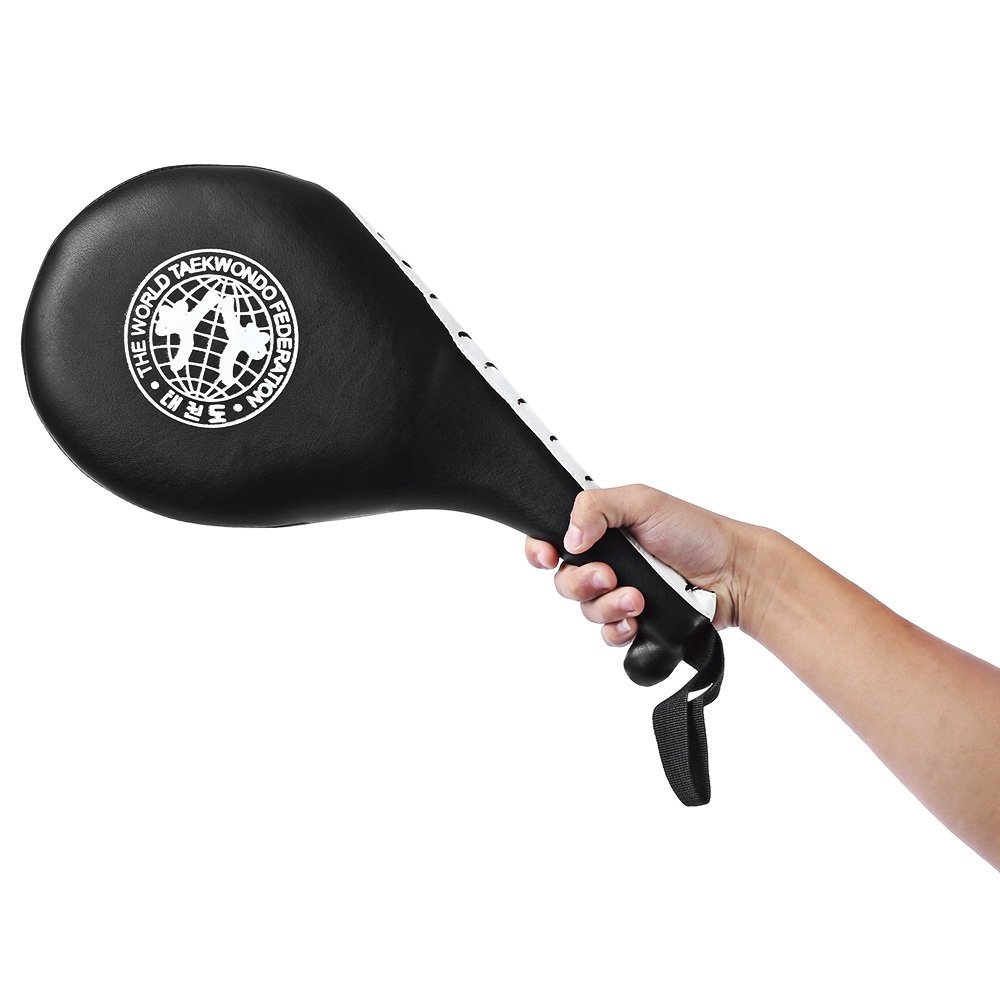 JERN Taekwondo Durable Kick Pad Target for Karate Kickboxing Training (Black) 3