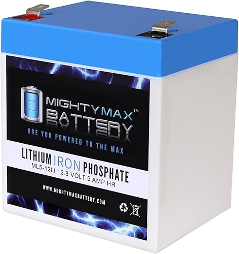 Mighty Max Battery Batería de repuesto de litio de 12V 5AH compatible con Ditek DTK-BU600PLUS