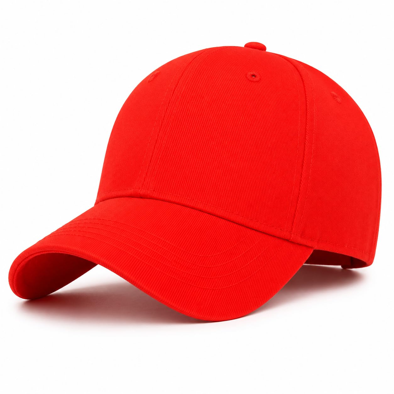Cap for Men & Women | Unisex Plain Baseball Cap | Acrylic Sports Cap with Adjustable Strap | Free Size Hat for Boys & Girls | Summer, Gym, Cricket, Running & Outdoor Wear-picture-16