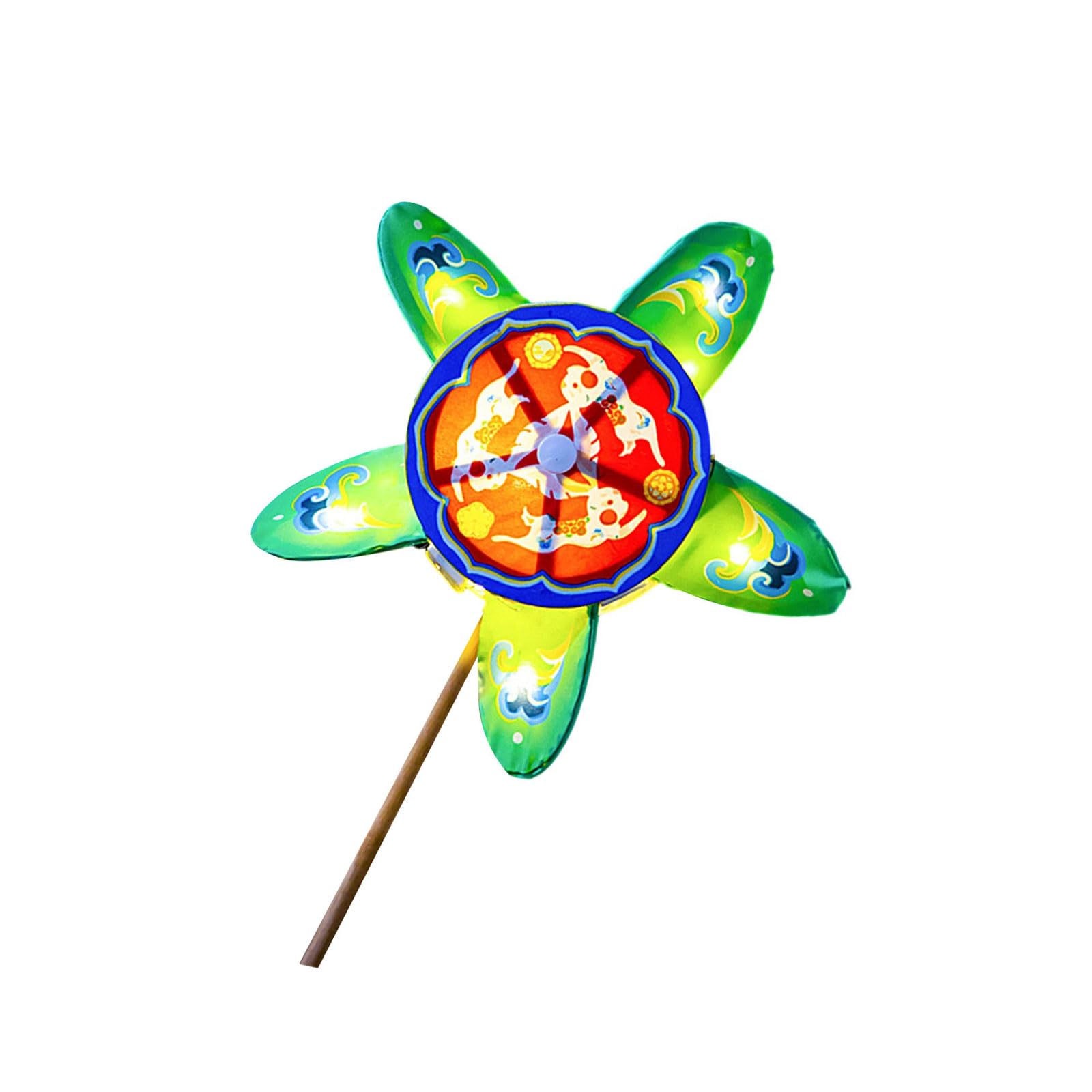 Carotoe C Arotoe Reative Lamp Raft Kits With Rotating Windmill Rabbits For Middle Autumn Festival Kids Activity And Family Bondings Interactive Festival Raft Set