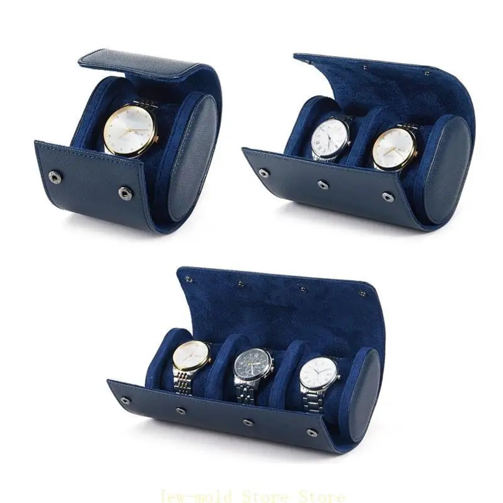 Scatola Porta Orologi Ovale Da 2 Pezzi Per Orologi | For Caso Natale(Size 2)