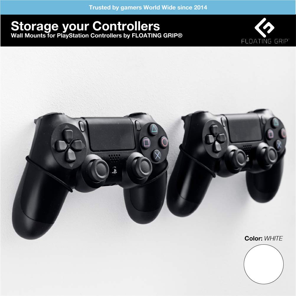 2X Xbox Controller Wall mounts by FLOATING GRIP®