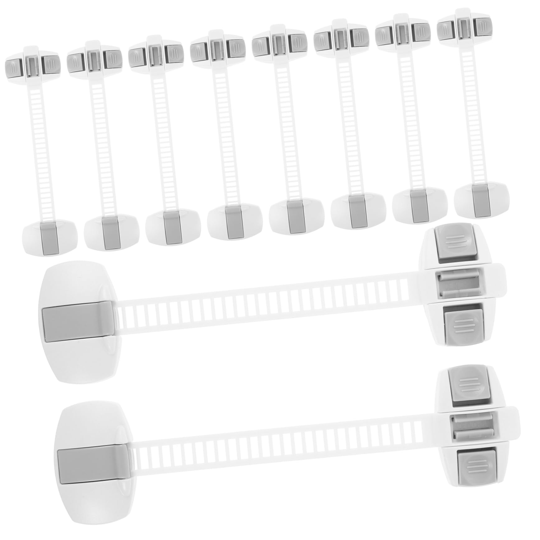 POPETPOP 10pieza Cerradura De Seguridad Para Armario Protector Multifunción Antipellizcos Para Bebés Para Puertas De Cocina y Dormitorio Material Seguro