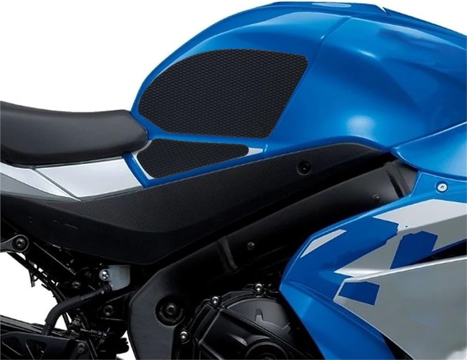 ストンプグリップ トラクションパッド タンクキット 17年-19年 GSX-R1000 (再レビュー)のパーツレビュー | GSX-R1000R(チャンコちゃん)  | みんカラ バイク ゴムタンクパッド スズキ GSXR 1000 GSX-R1000 2017-2024 に適合 オートバイ用 滑り止め燃料タン