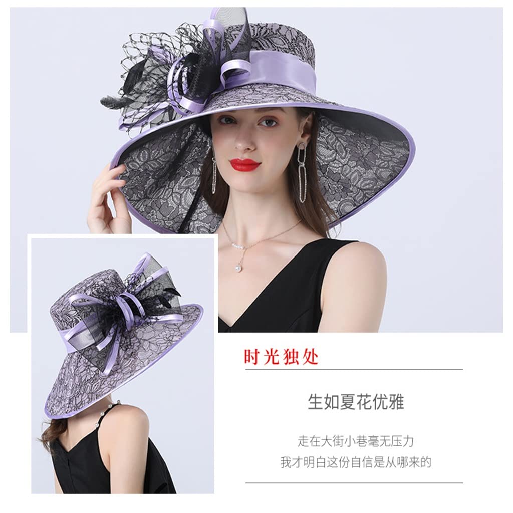 Cappello da Sole a Tesa Larga in Rete Dacron da Donna