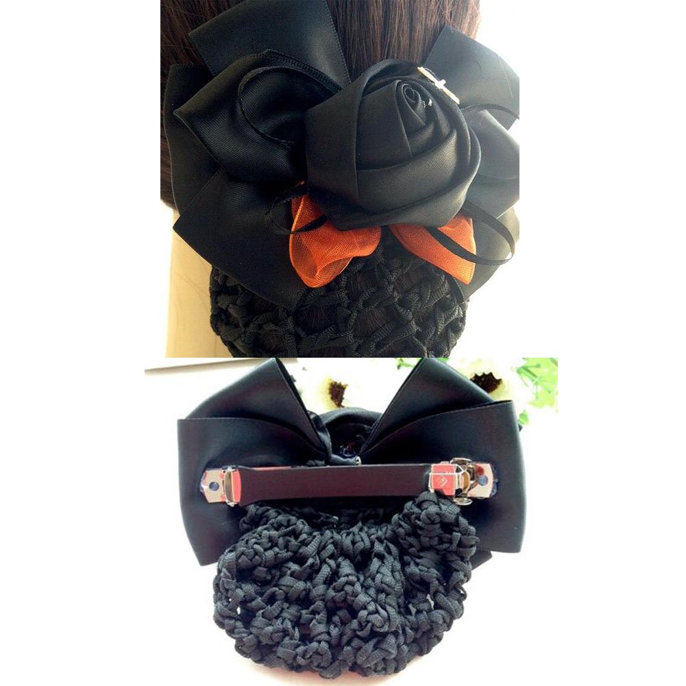 Snood Per Capelli A Farfalla – Fermaglio A Rete Con Fiocco – Accessorio Unisex Per Donne