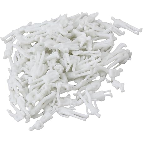 Architectural Scale Unpainted Model Figures