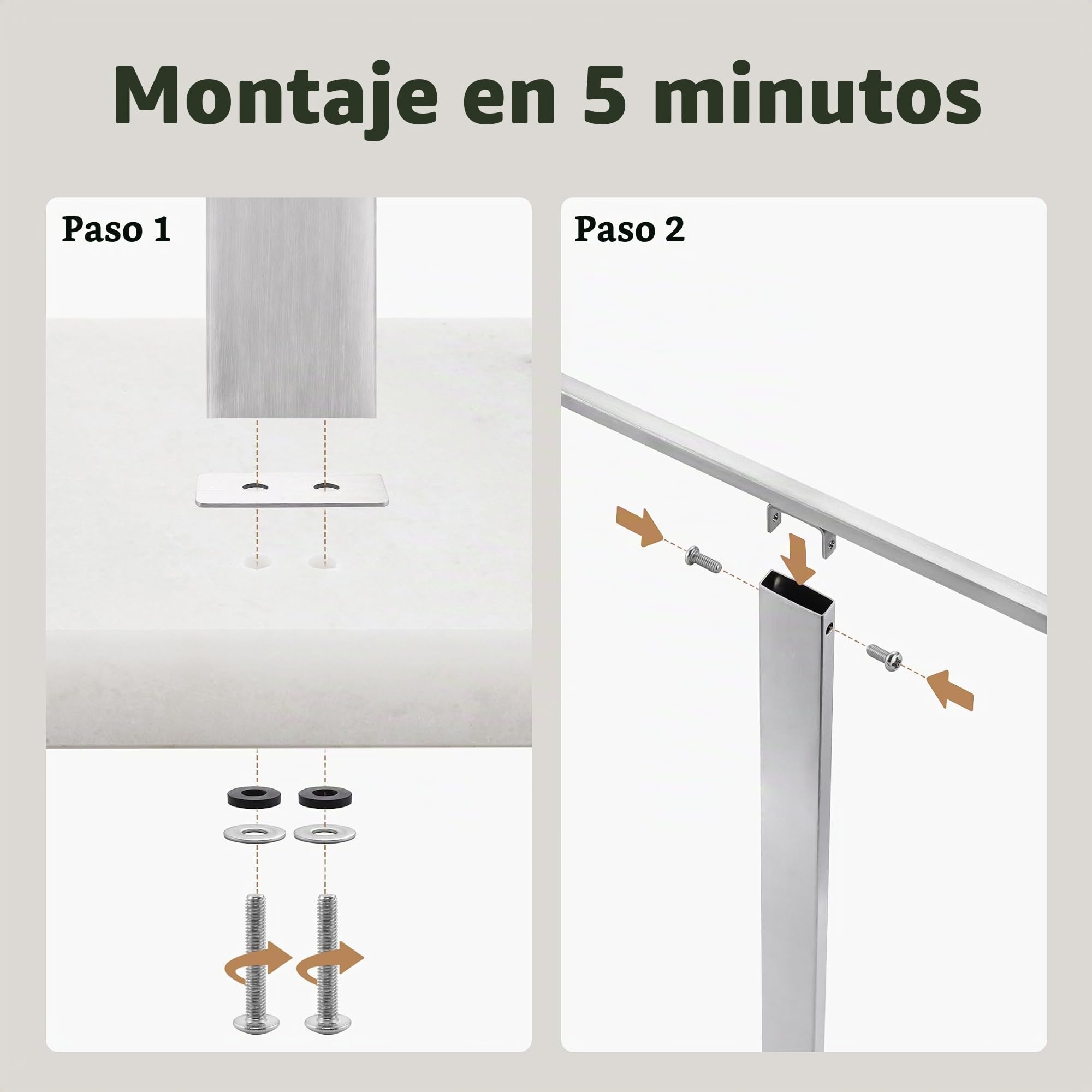 KES Toallero de Pie con Base de Mármol Toalleros de Baño 3 Niveles Barra Toallas Baño Toallero Acero Inoxidable Toallero de Barra Acabado Cepillado, BTH217S3-2