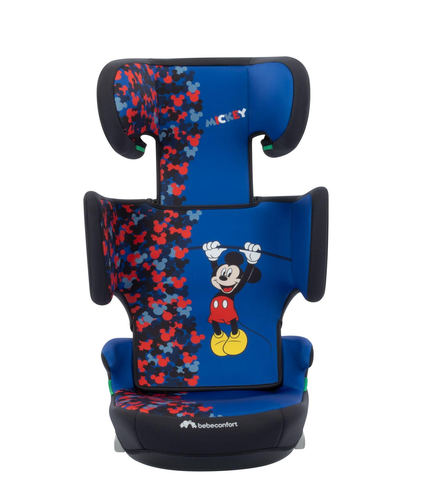 Bebeconfort Disney Hera i-Fix, Seggiolino Auto 15-36 kg, 3,5-12 anni (100-150 cm), Seggiolino Auto Isofix Pieghevole, Portatile e Leggero 4.4 Kg, 14 Posizioni Poggiatesta, Fun Mickey