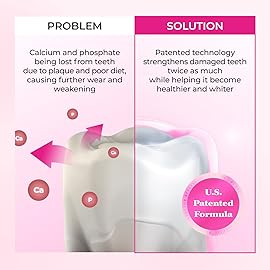 HIMALAYA PINKSALT Intensive Whitening Toothpaste - Teeth Whitening, Deep Stain Remover with Fluoride, Appropriate for Sensitive Teeth, Peroxide Free, Pink Toothpaste - Spearmint Flavor, 4.2 oz