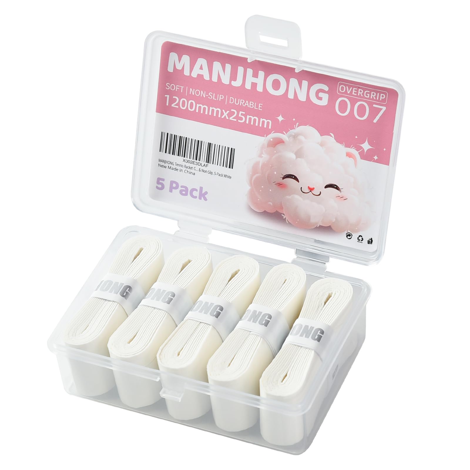 MANJHONG 6/12 Stück Griffband Tennisschläger Badmintonschläg