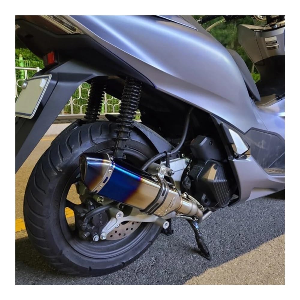 Tubo Silenciador Escape Escape Completo Para PCX125 PCX150 PCX 125 150 2021-2024, Silenciador Para Moto, Tubo Enlace Frontal DB Killer, Modificado 51MM