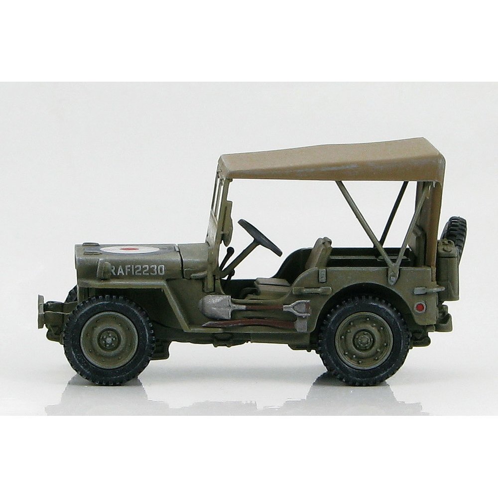 1/48 ウィリスジープ　ミニカー2台 Amazon | HOBBYMASTER 1/48 ウィリスMBジープ イギリス空軍 完成品