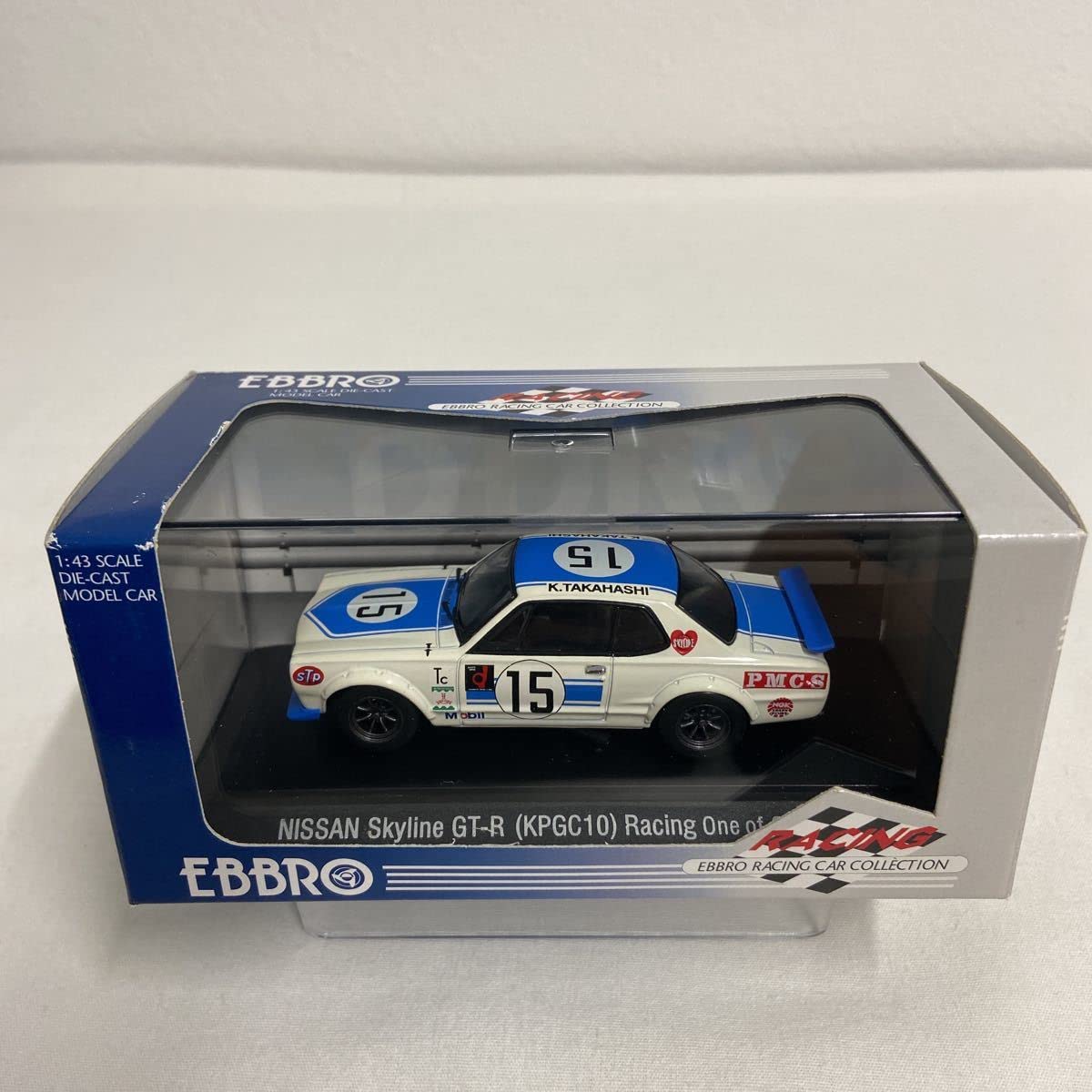 Amazon.co.jp: 1/43 SKYLINE GT-R KPGC10 Racing #15 高橋国光