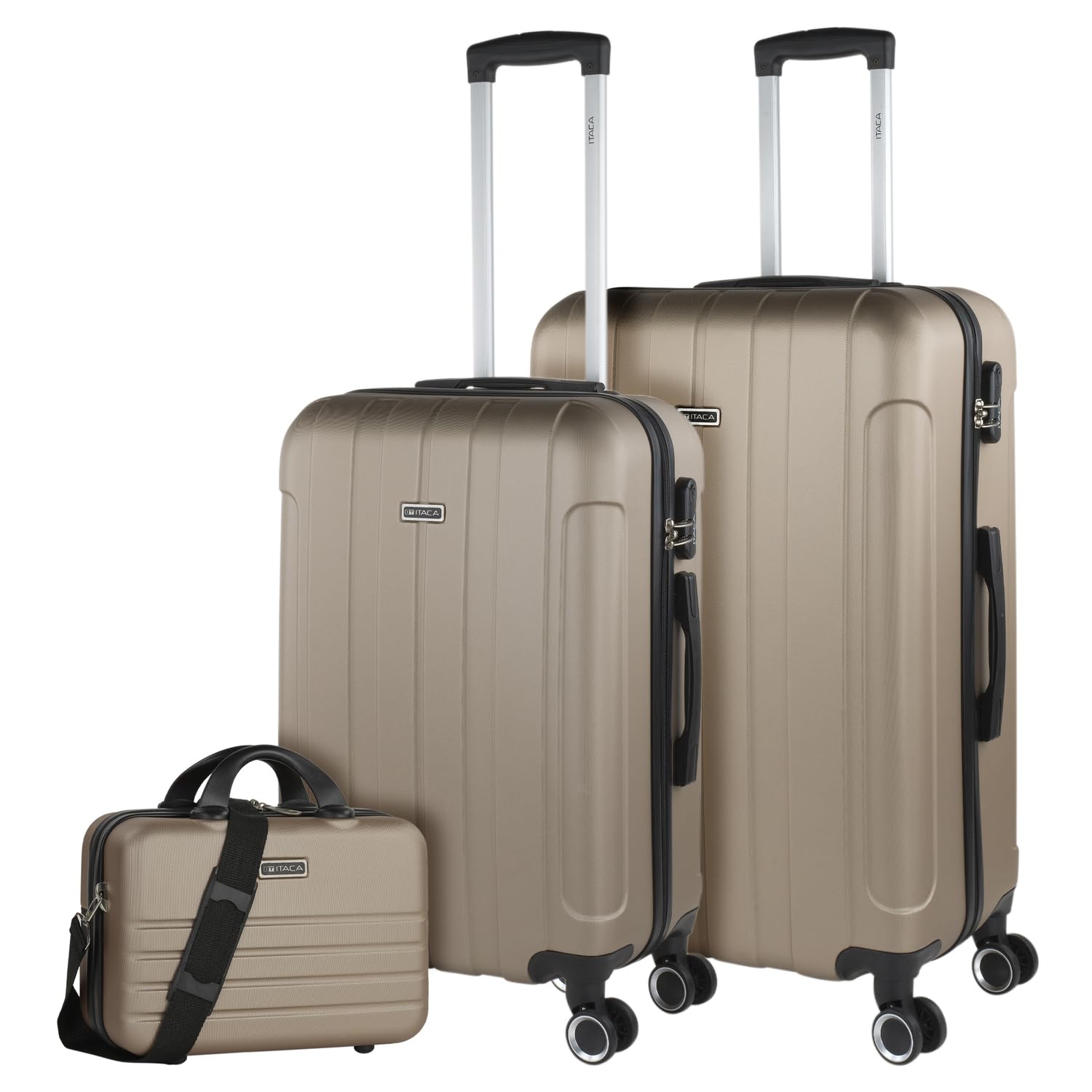 ITACA - Maleta Mediana con 4 Ruedas Giratorias para Viajes Largos Tipo Trolley Ideal como Maletas de Viaje Grandes 23 Kilos y Maleta Viaje Mediana Resistentes, Amarillo — view 13