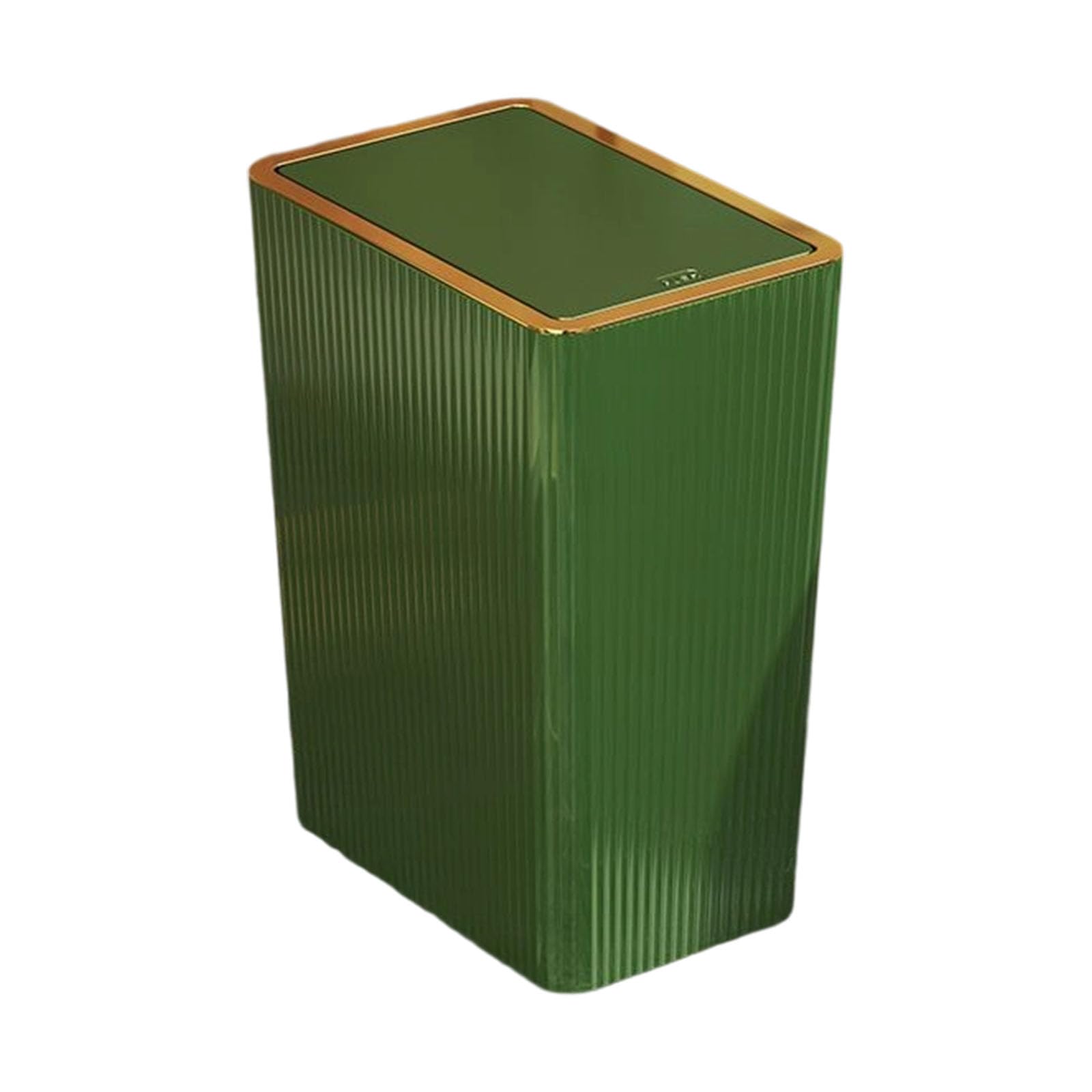 Tsophreniq Odorproof Trash Can Modern Homes Waist Bin Press Seal Waste Container for Bathroom Kitchen Space Saving Desktop Garbage Container