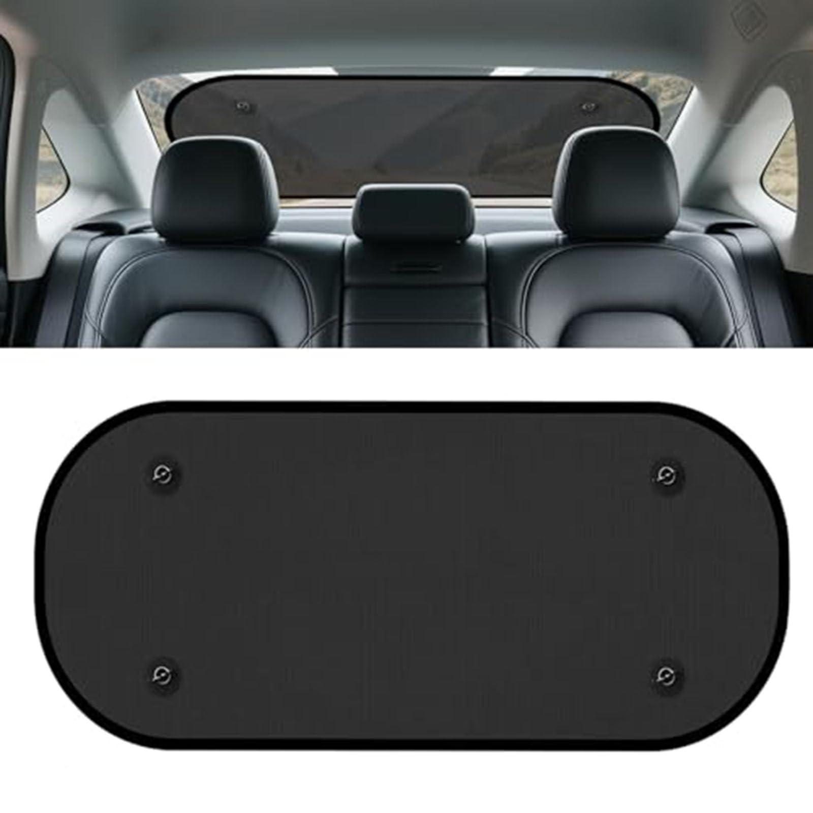 TVAMEFRTC Car Rear Window Sun Shade, for BMW iX3 electrique G08 2021-2023 UV Protection Folding Window Shade,With Suction Cup, Baby Pet Travel Essentials