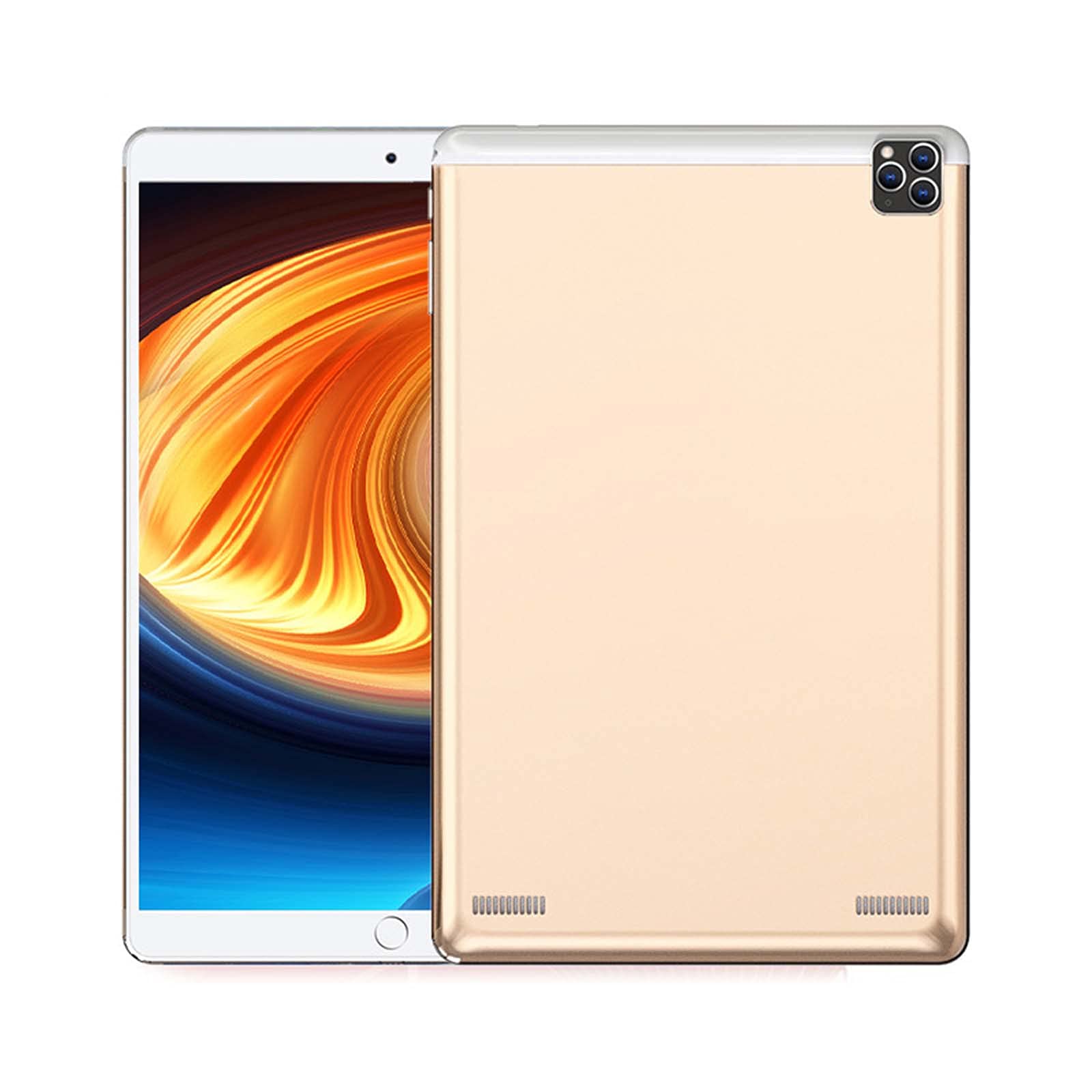 Tablet Android 5.1, 10.1-Inch IPS High-Definition Large Screen, Multi-Core X20 Processor, 4500 Mah Large-Capacity Lithium Battery,Gold