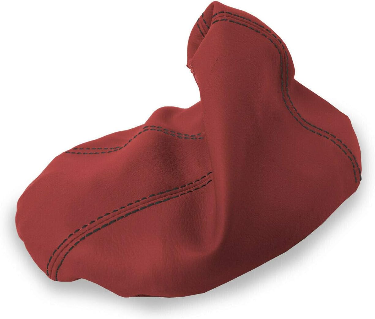 Tranfer Case 4x4 Boot Cover Compatible with Dodge Ram 1500 2500 3500 94-96 Red, Black Stitch