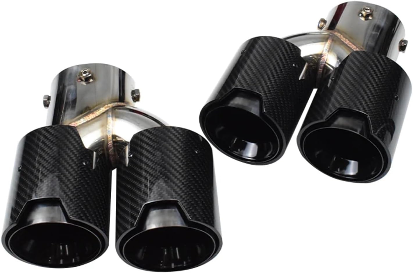 Amazon.com: Car Carbon Fiber Outlet Exhaust Tip For BMW 2021 2022 2023 ...