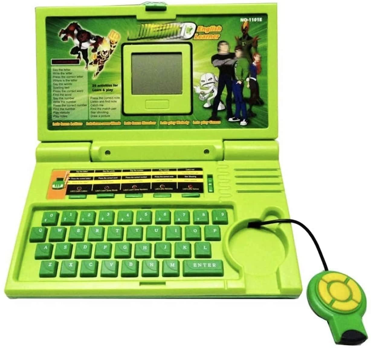 FAMOUS QUALITY Entertainment and Teaching Fun English Word Notebook Laptop Toy - 20 Activity (Multi-color) (B07NWZB98B) Amazon Price History, Amazon Price Tracker