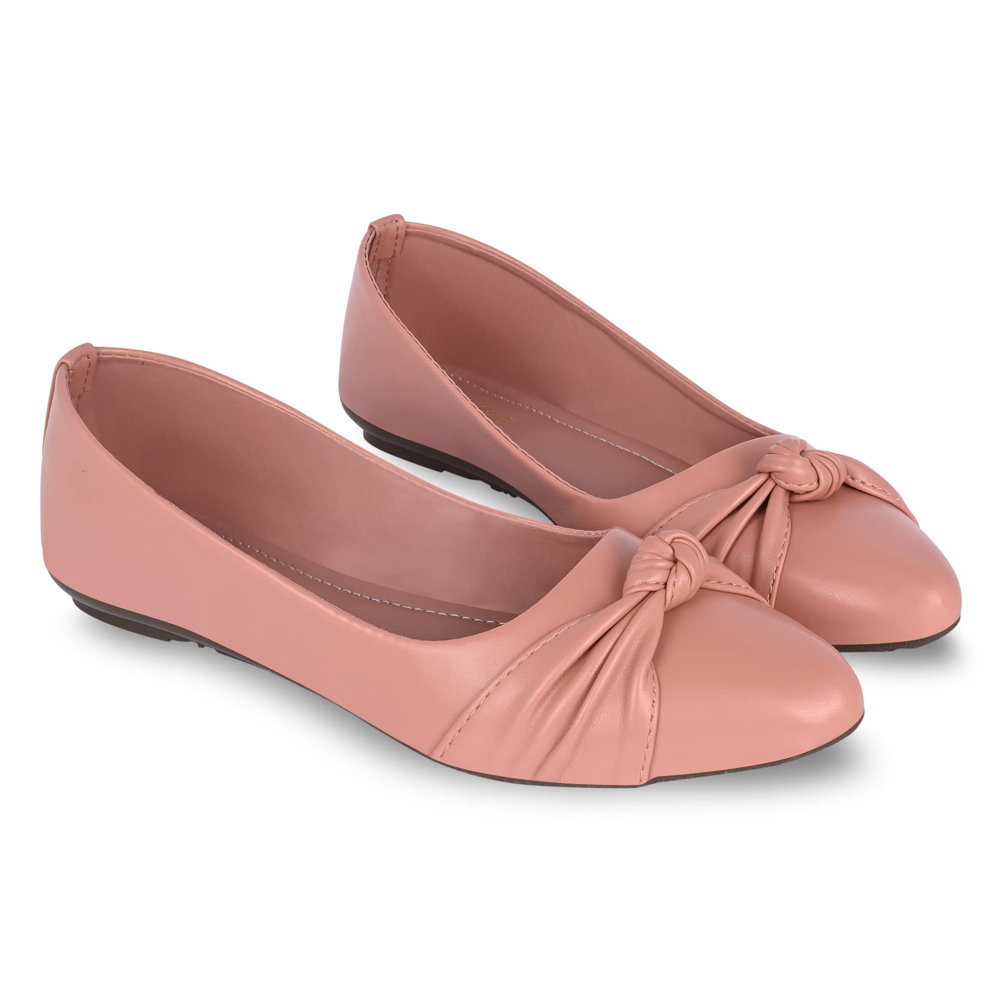 Smart & Sleek Womens Pointed Toe Bellies (Peach, Numeric_3) (B0B6D617M2) Amazon Price History, Amazon Price Tracker