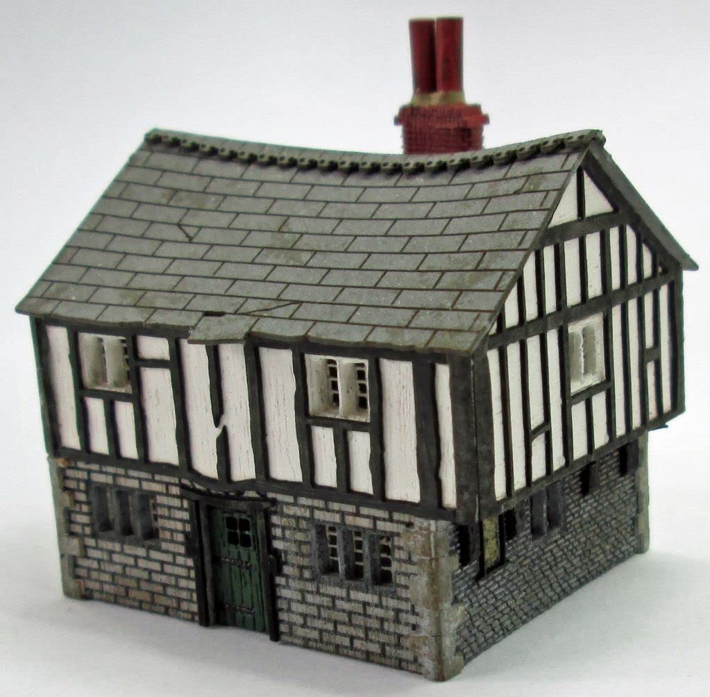 Ancorton Models Cottage Kit N Gauge Tudor Cottage Building Kit