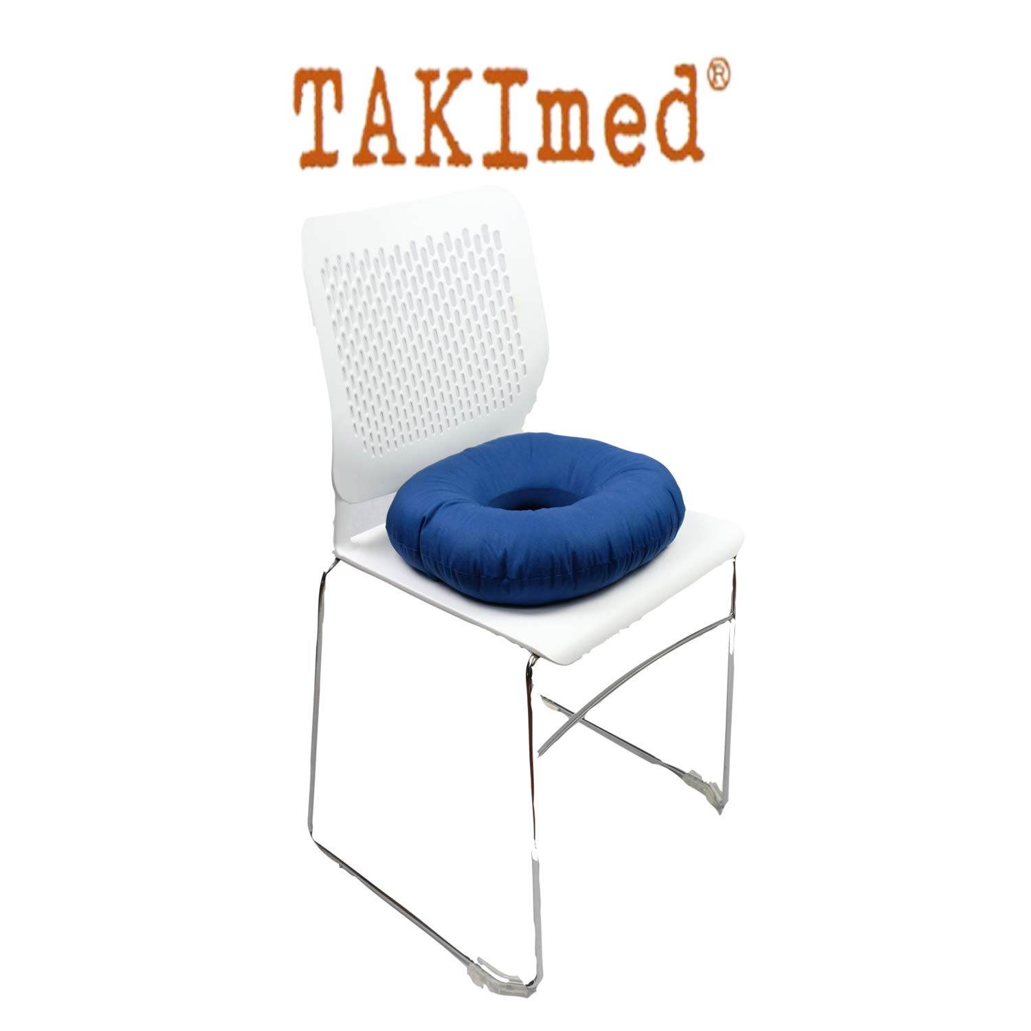 TAKIMED Zitkussen voor rolstoelen van gesiliconiseerde holle vezel, lang orthopedisch anti-decubitus kussen voor kinderwagens, Italiaans product (grijs TAKIMED Zitkussen voor rolstoelen van gesiliconiseerde holle vezel, lang orthopedisch anti-decubitus kussen voor kinderwagens, Italiaans product (grijs