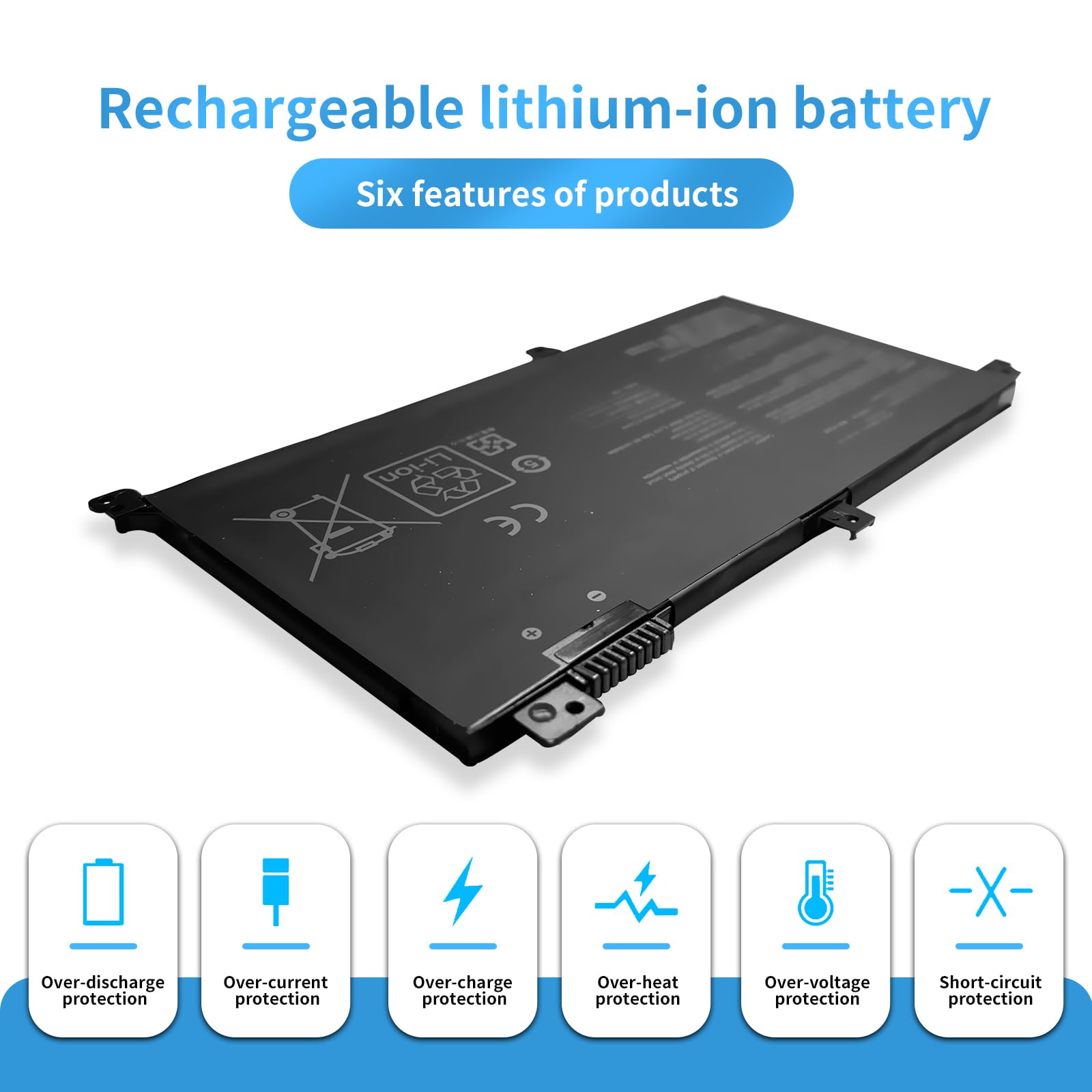 B31N1345 B31BN9H Batteria per computer portatile ASUS TP500L TP500LA TP500LB TP500LN TP500LA B31N1345 B31BN9H Batteria per computer portatile ASUS TP500L TP500LA TP500LB TP500LN TP500LA