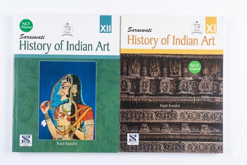 Saraswati History of Indian Art Class XI & XII Combo Set – NCF