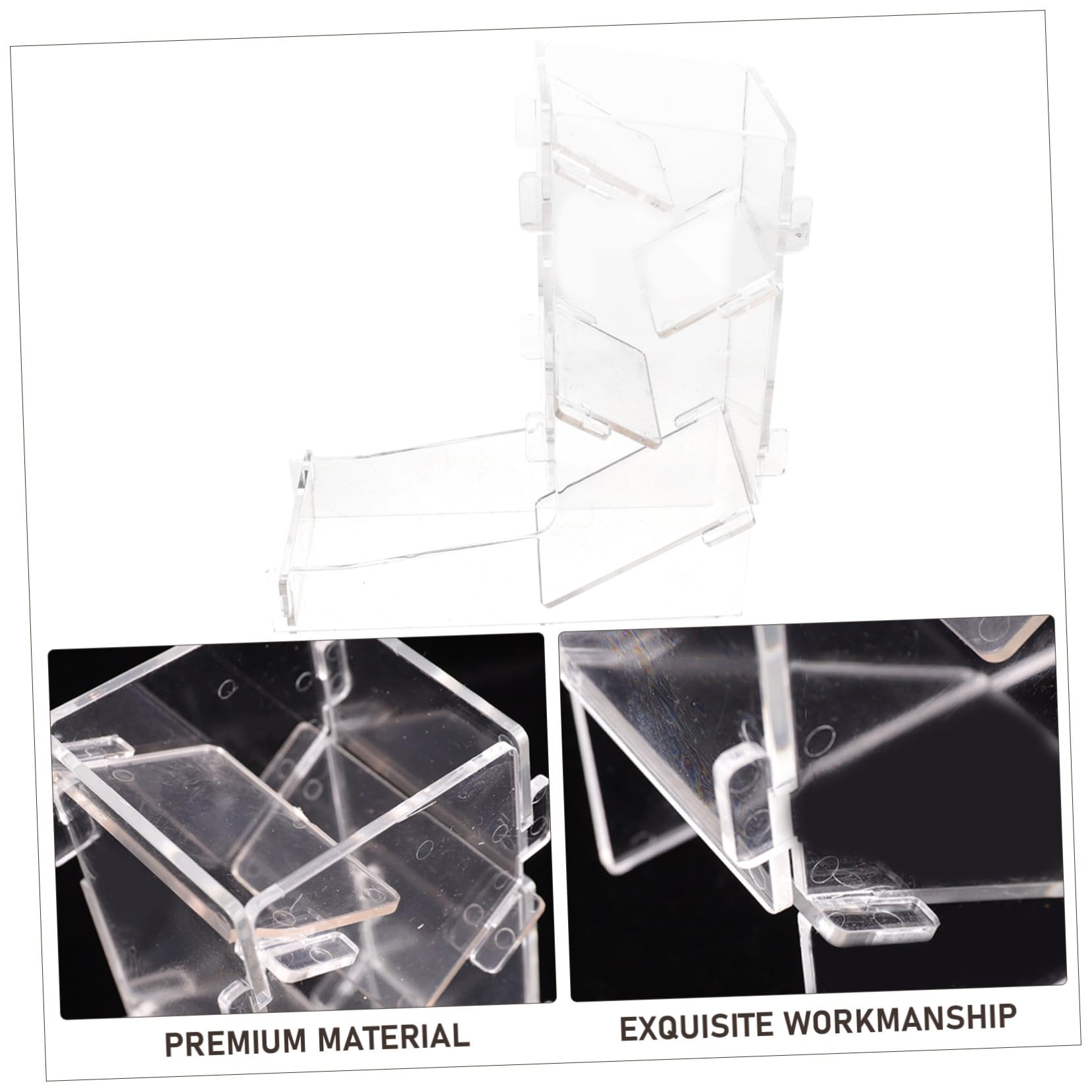 Tour à Dés Transparente en Acrylique pour Jeux de Dés, Accessoire