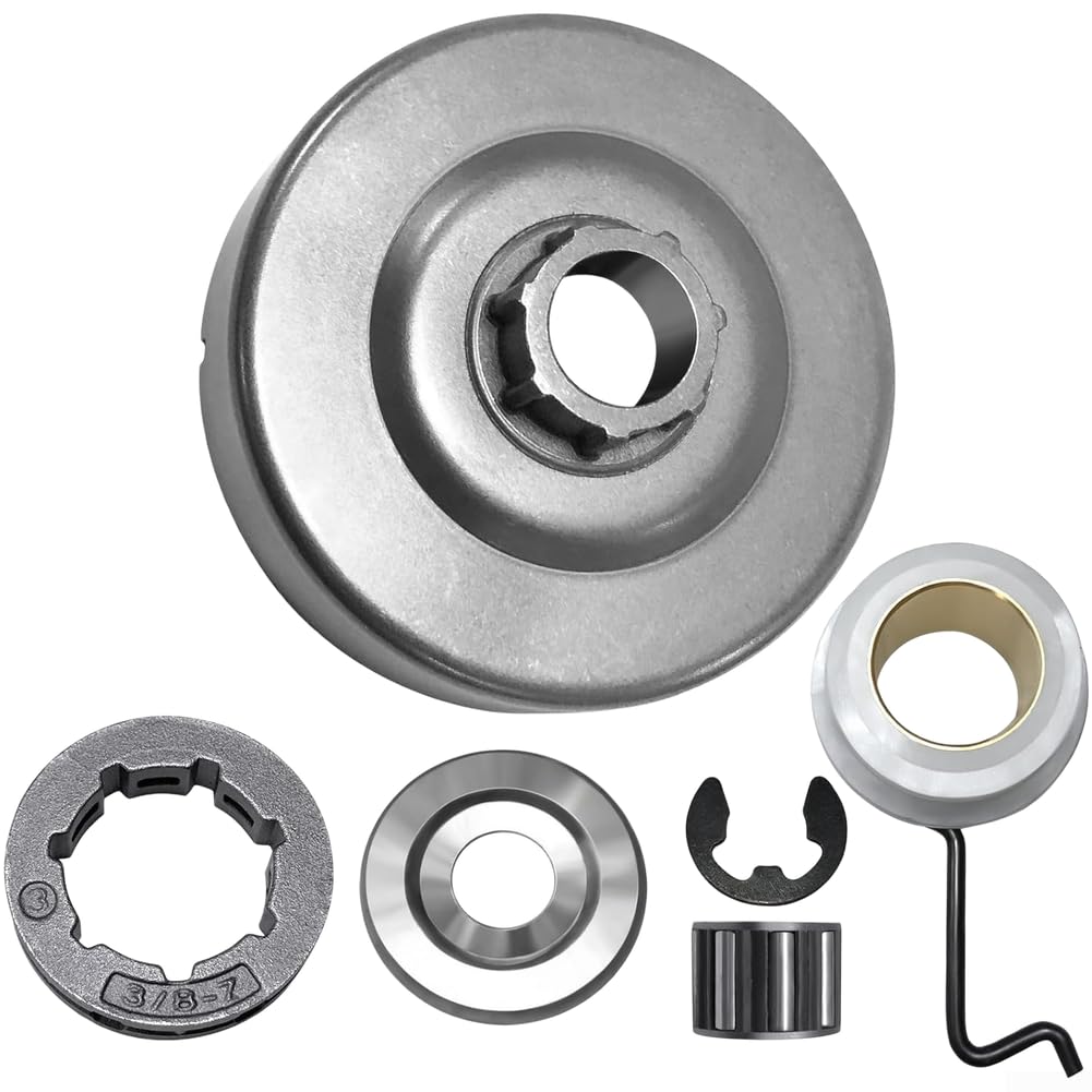 Tambour d'embrayage pour tronçonneuse MS390 pas 3/8 entretien bois