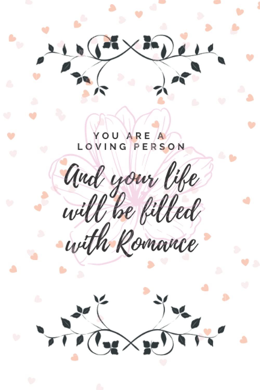 Romance Quote Writing Notebook