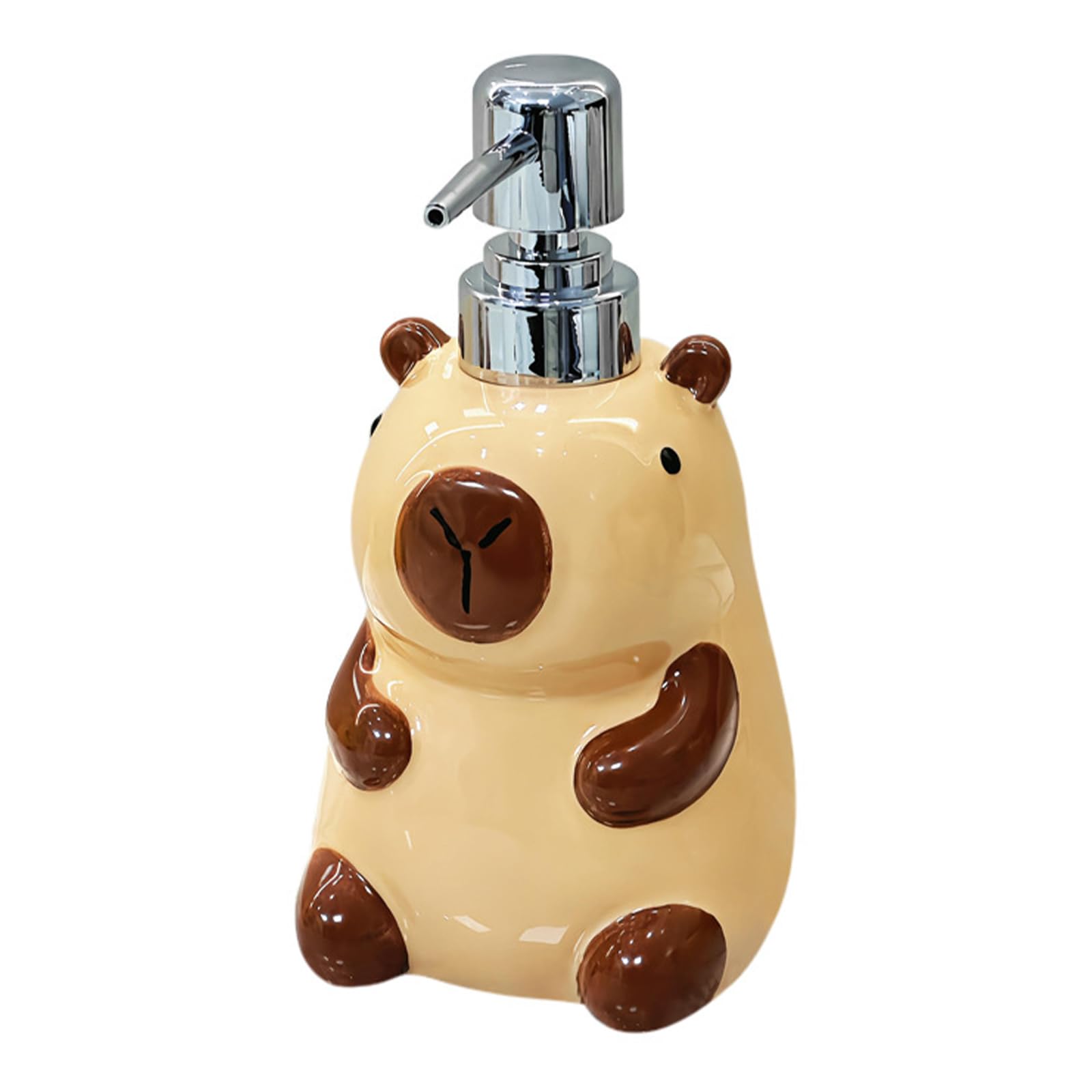 NVOQILIN Soap Dispenser Hand Soap Press Type for Kitchen Bathroom Modern Liquid Dispensers Household Bathroom Liquid Container