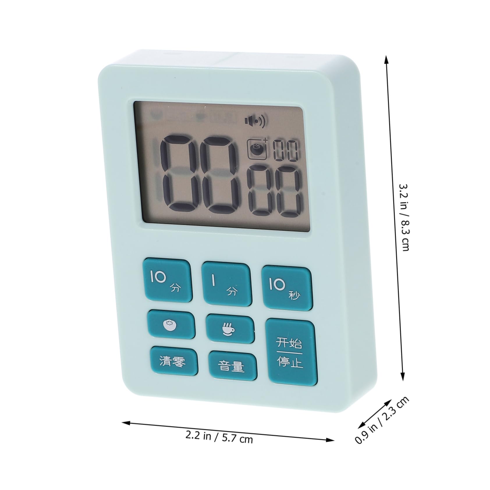 OUNONA 4pièces Minuteur Mécanique De Cuisine Chronomètre De Bureau pour Apprentissage Et Et Pratique pour Et
