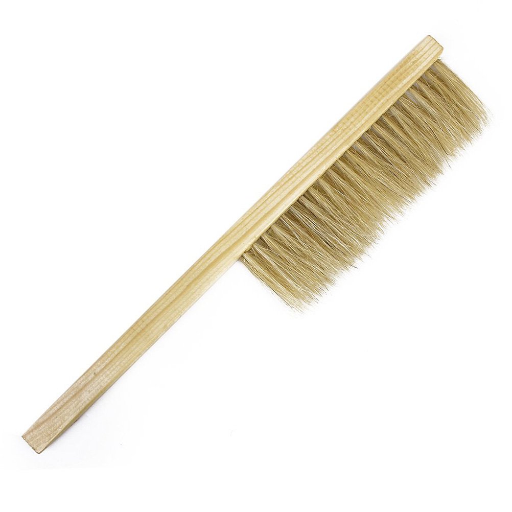 Yardwe New Beekeeping Bristle Bee Brush Beehive Tool with Wooden Handle