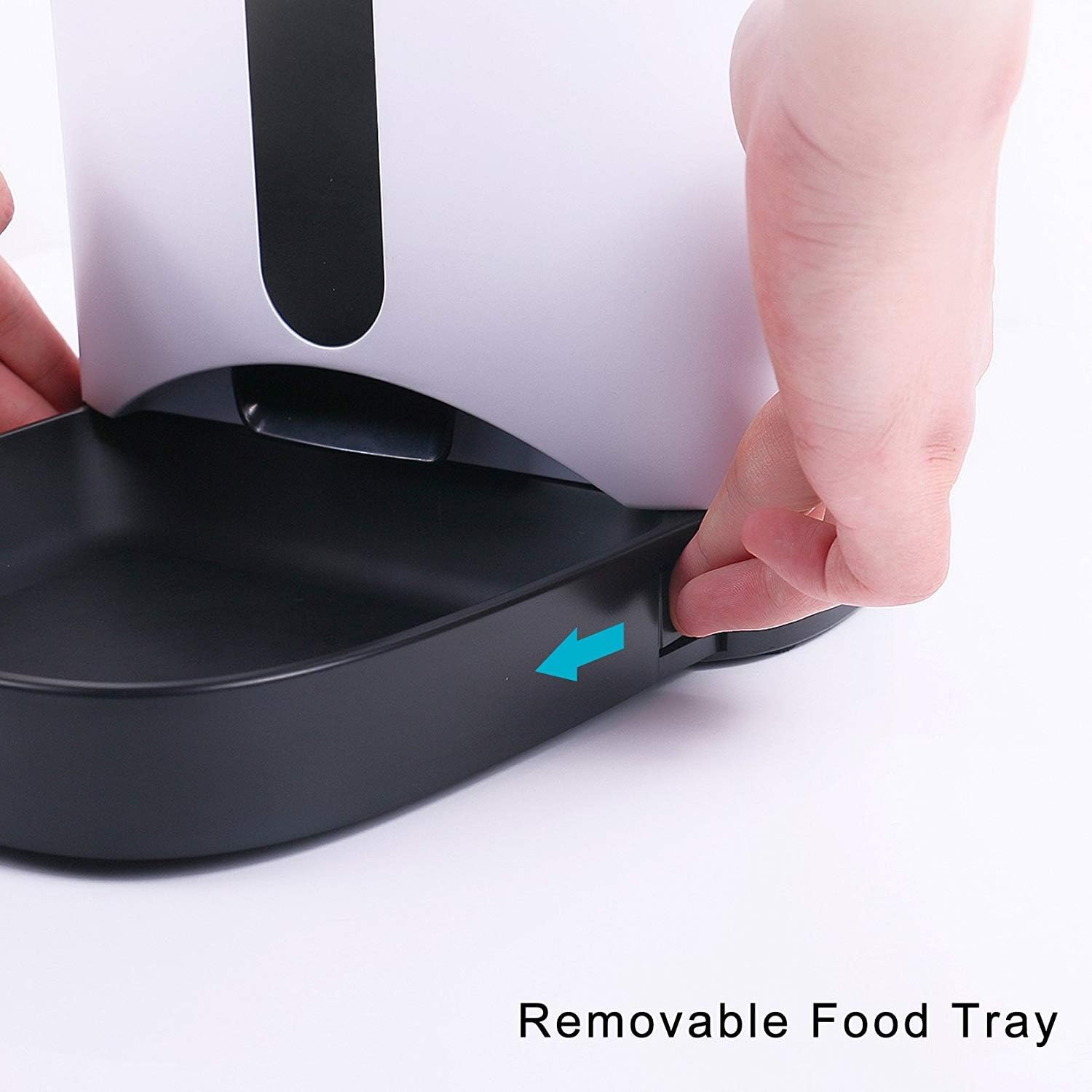 Petwant SmartFeeder Automatic Pet Feeder, Auto Food Dispenser for Dogs and Cats, Controlled by Smart Phone with WIFI,F1 WIFI