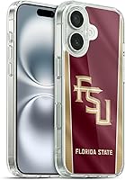 Vista 24 de Oficial Universidad Estatal de Florida FSU Soft Gel Case para iPhone de Apple 7 Plus/iPhone 8 Plus, Banner