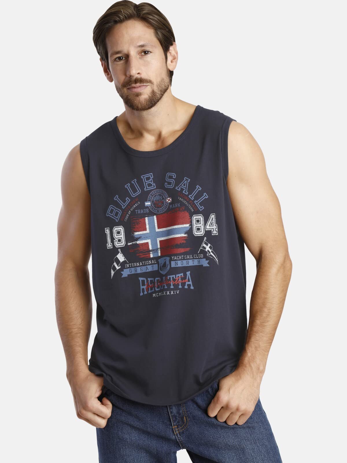 Jan Vanderstorm Herren Tanktop Beute
