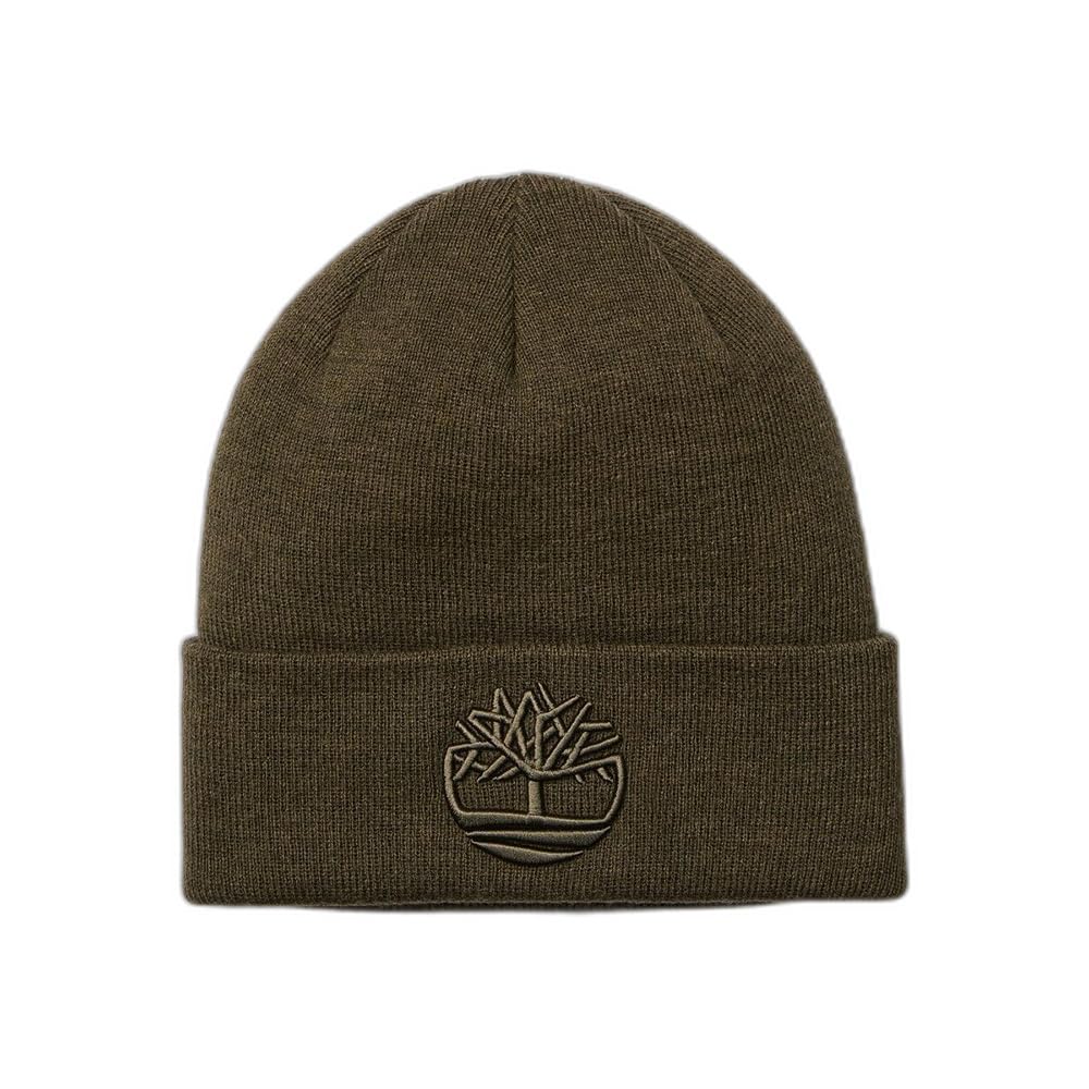 CZAPKA męska TIMBERLAND TB0A65HP EMNROIDERY BEANIE A581 DK GREEN