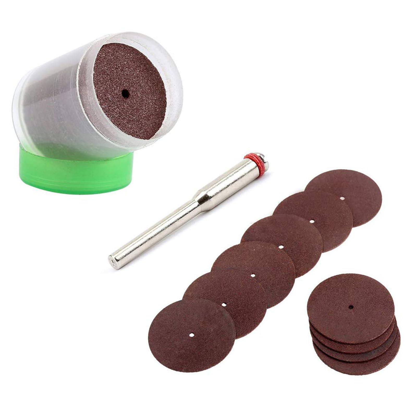 Cutting Disc Set - 35 Pcs Blades Cutting Disc Reinforced Cut Off Grinding Discs Wheels Set 22mm with Arbor Mandrel for Rotary Tool