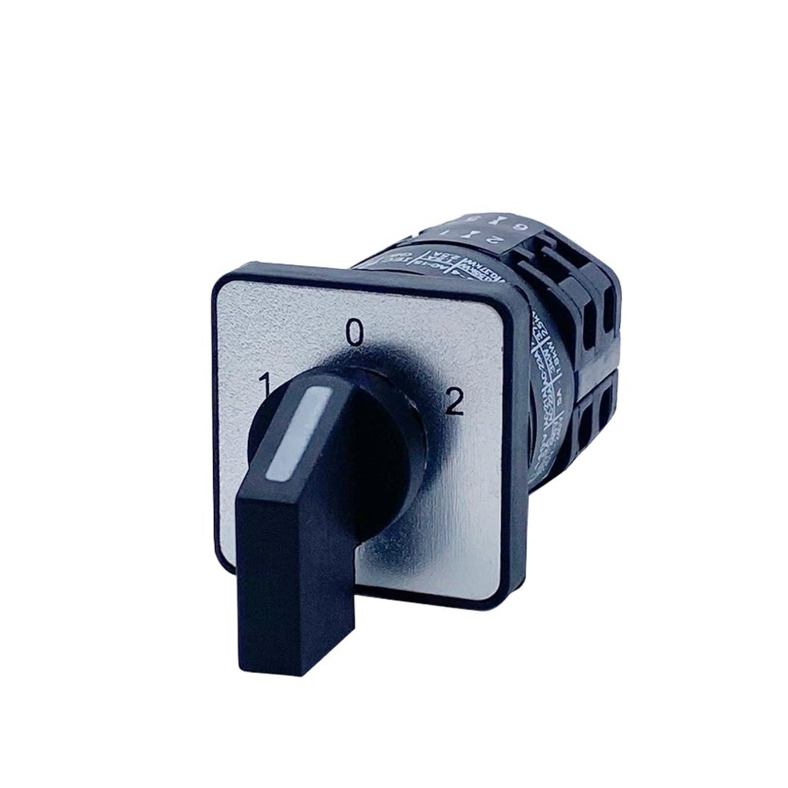 VSPPJYFG LW26 YMW26-5/2 Rotary Cam Switch Three Postion 5A Two Poles 8 Terminals Universal Changeover Silver Contact