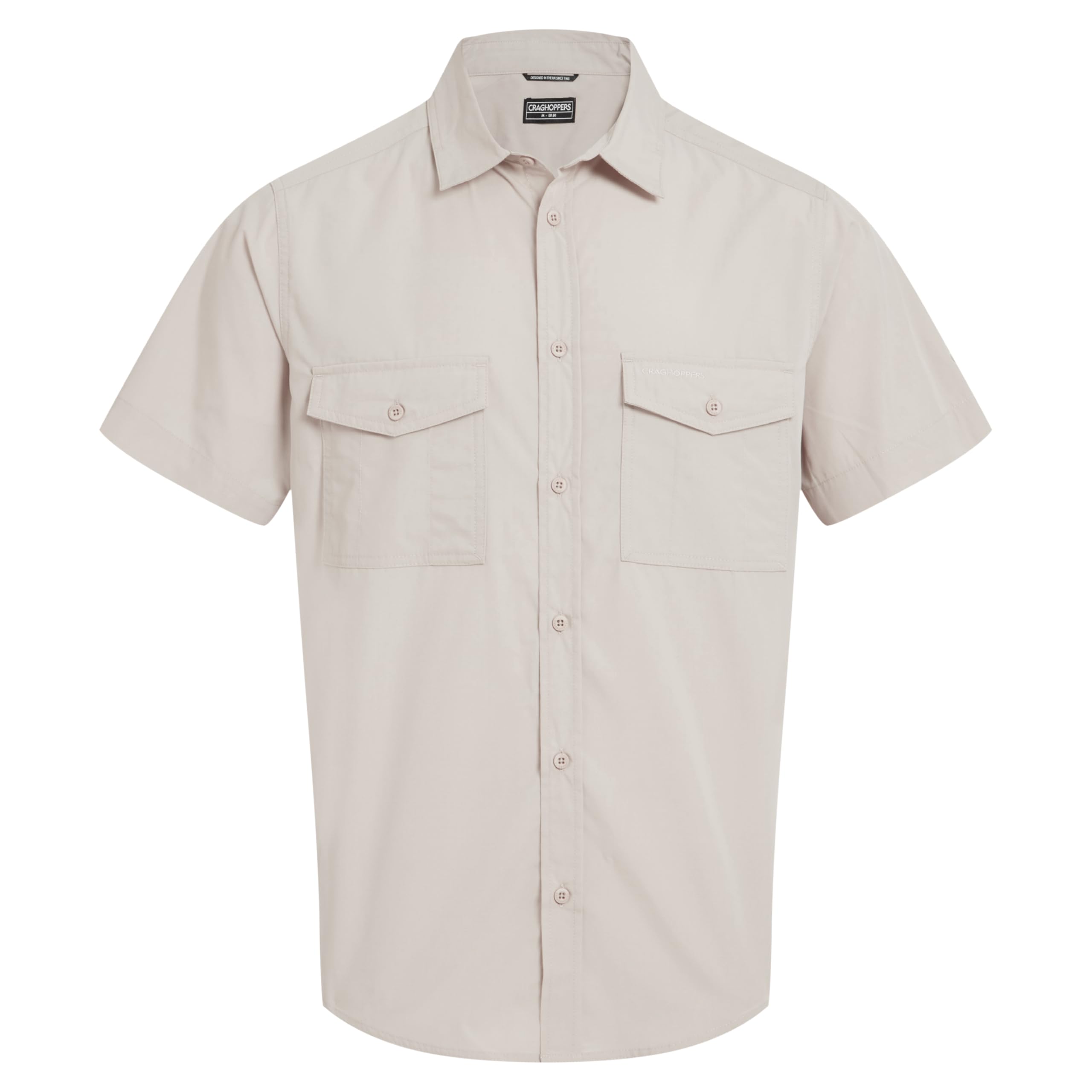 Craghoppers Mens Kiwi II Short Sleeve Hiking Shirt Anti-Insect UV Protection Outdoor Top