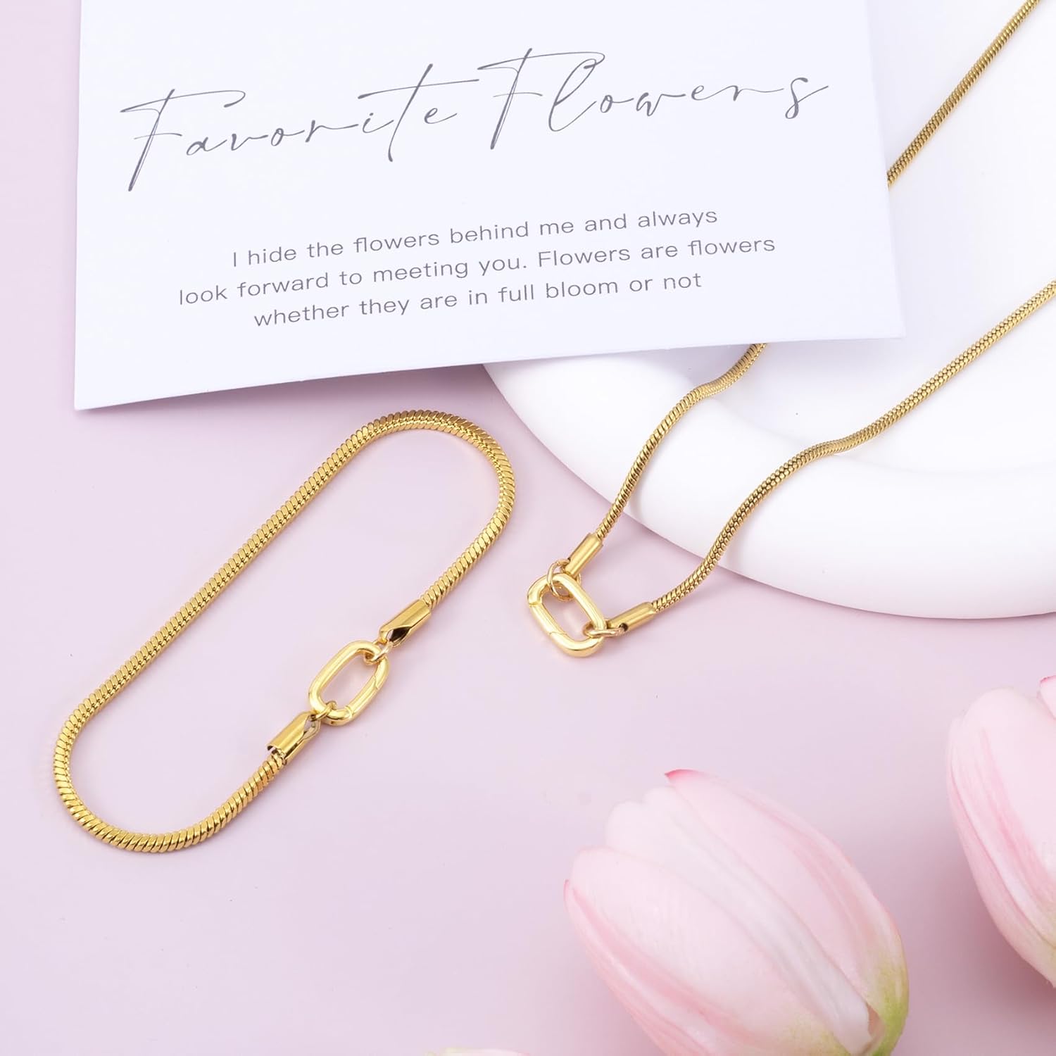 3pcs 18K Gold Plated Oval Jewelry Clasps, Brass Necklace Enhancer Shortener, Hypoallergenic Spring Rings Clasp Connector for Bracelet Anklet Jewelry Making - Image 7